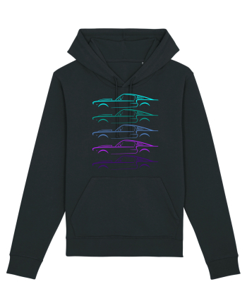 Retro Muscle Car Black