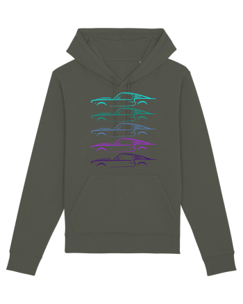 Retro Muscle Car Khaki
