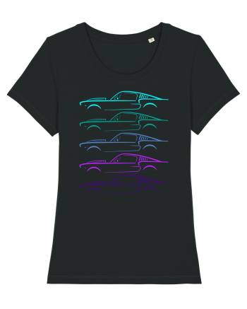 Retro Muscle Car Black