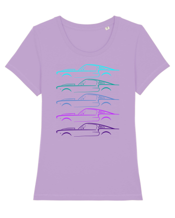 Retro Muscle Car Lavender Dawn