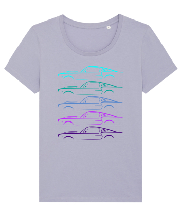 Retro Muscle Car Lavender