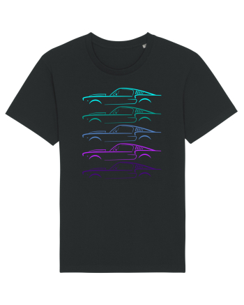 Retro Muscle Car Black