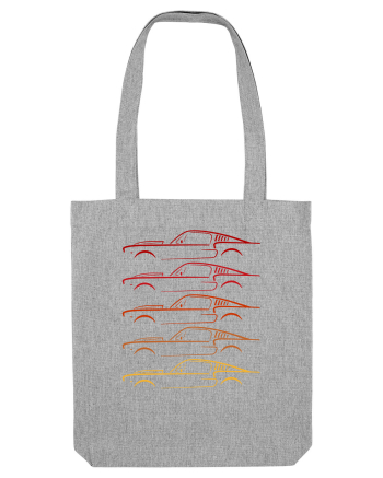 Retro Muscle Car Heather Grey