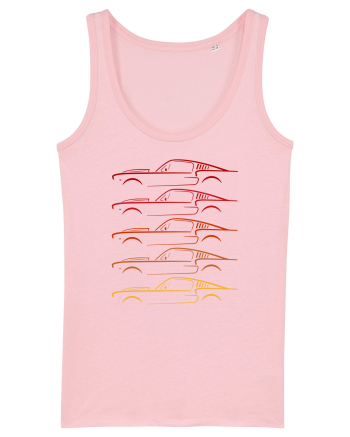Retro Muscle Car Cotton Pink