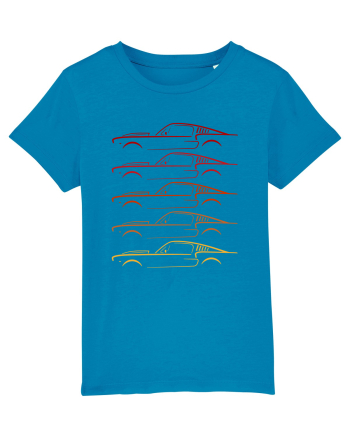 Retro Muscle Car Azur