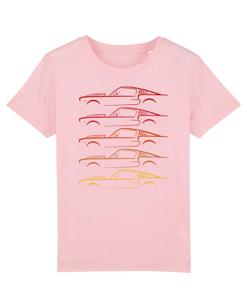 Retro Muscle Car Cotton Pink