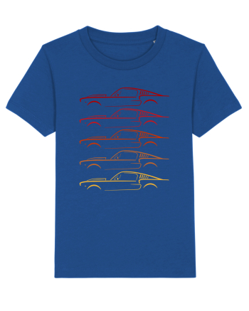 Retro Muscle Car Majorelle Blue