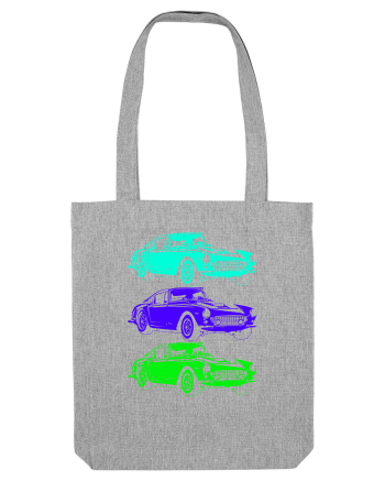 Retro Muscle Car Heather Grey
