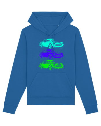 Retro Muscle Car Royal Blue