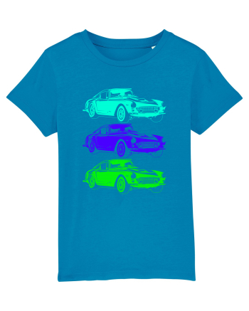 Retro Muscle Car Azur