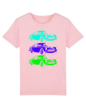 Retro Muscle Car Cotton Pink