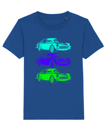 Retro Muscle Car Majorelle Blue