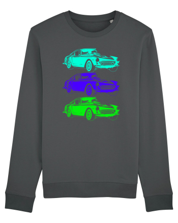 Retro Muscle Car Anthracite