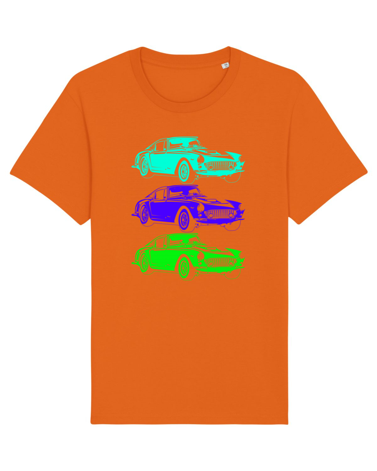 Tricou mânecă scurtă Unisex Rocker Bright Orange