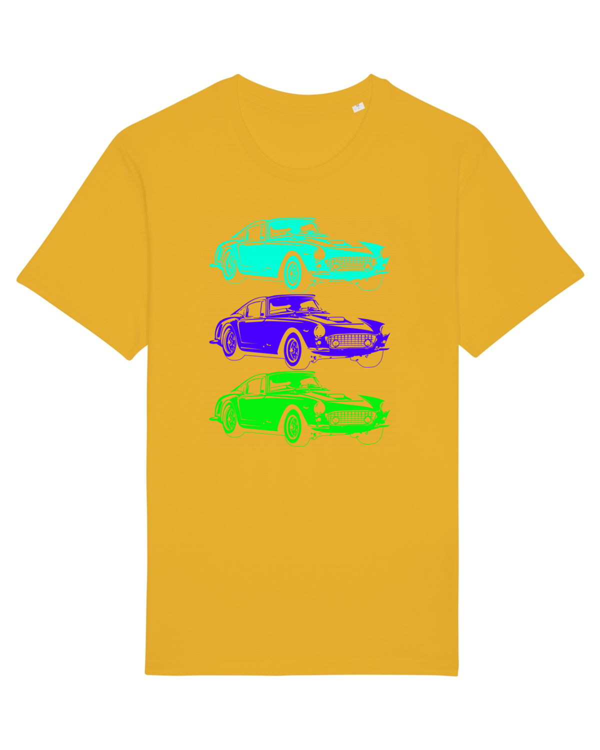 Tricou mânecă scurtă Unisex Rocker Spectra Yellow