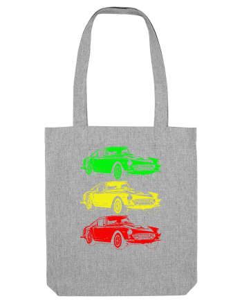 Retro Muscle Car Heather Grey