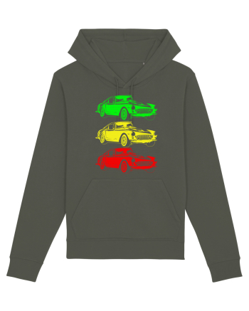 Retro Muscle Car Khaki