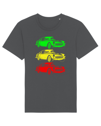 Retro Muscle Car Anthracite
