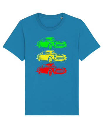 Retro Muscle Car Azur