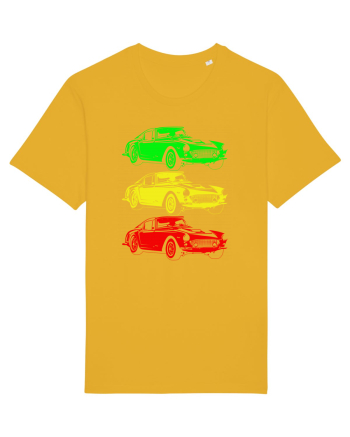 Retro Muscle Car Spectra Yellow