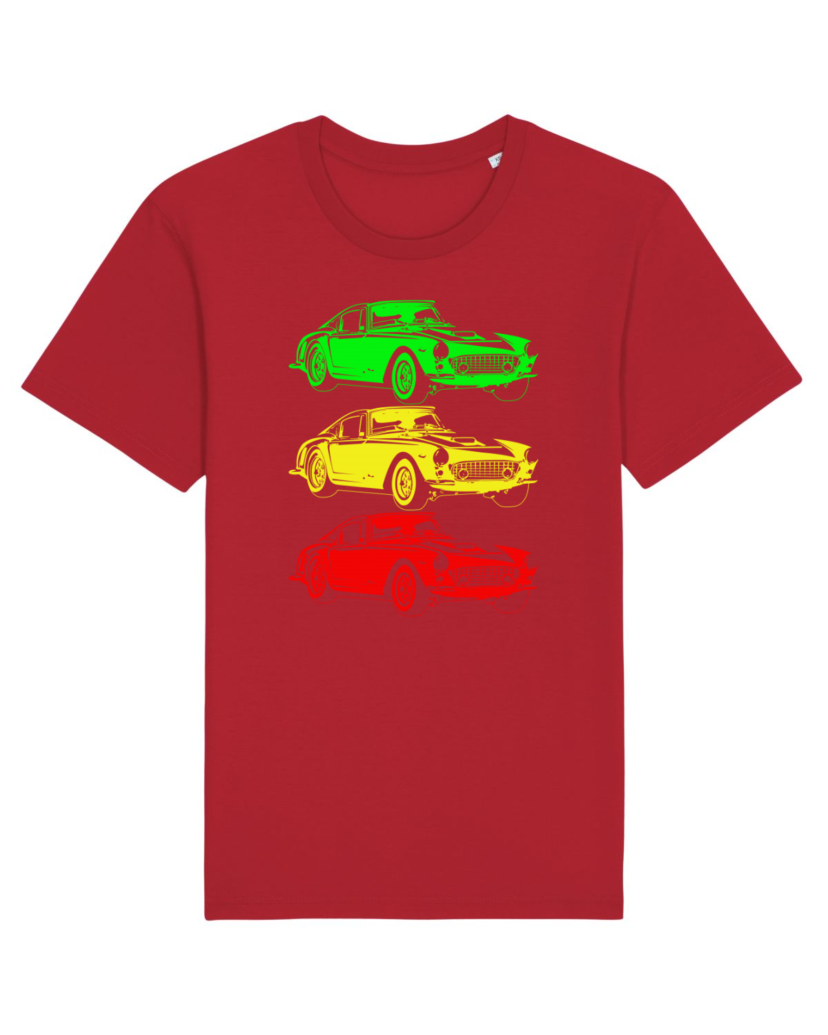 Tricou mânecă scurtă Unisex Rocker Red