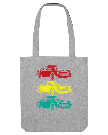 Retro Muscle Car Heather Grey