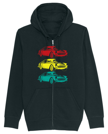 Retro Muscle Car Black