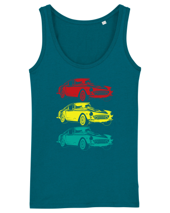 Retro Muscle Car Ocean Depth