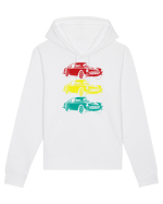 Retro Muscle Car Hanorac Unisex Drummer