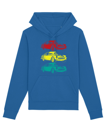 Retro Muscle Car Royal Blue