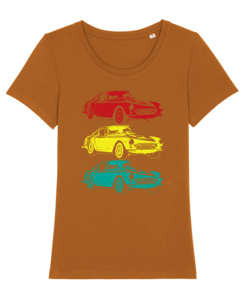 Retro Muscle Car Roasted Orange