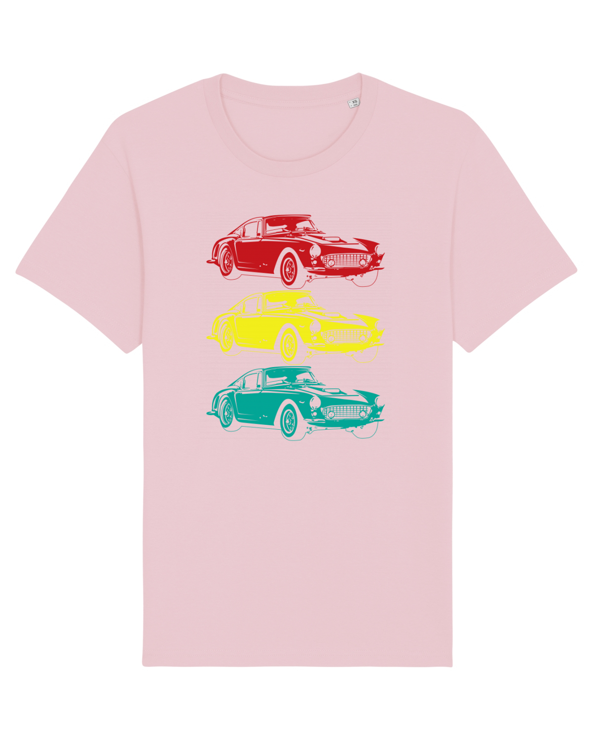 Tricou mânecă scurtă Unisex Rocker Cotton Pink