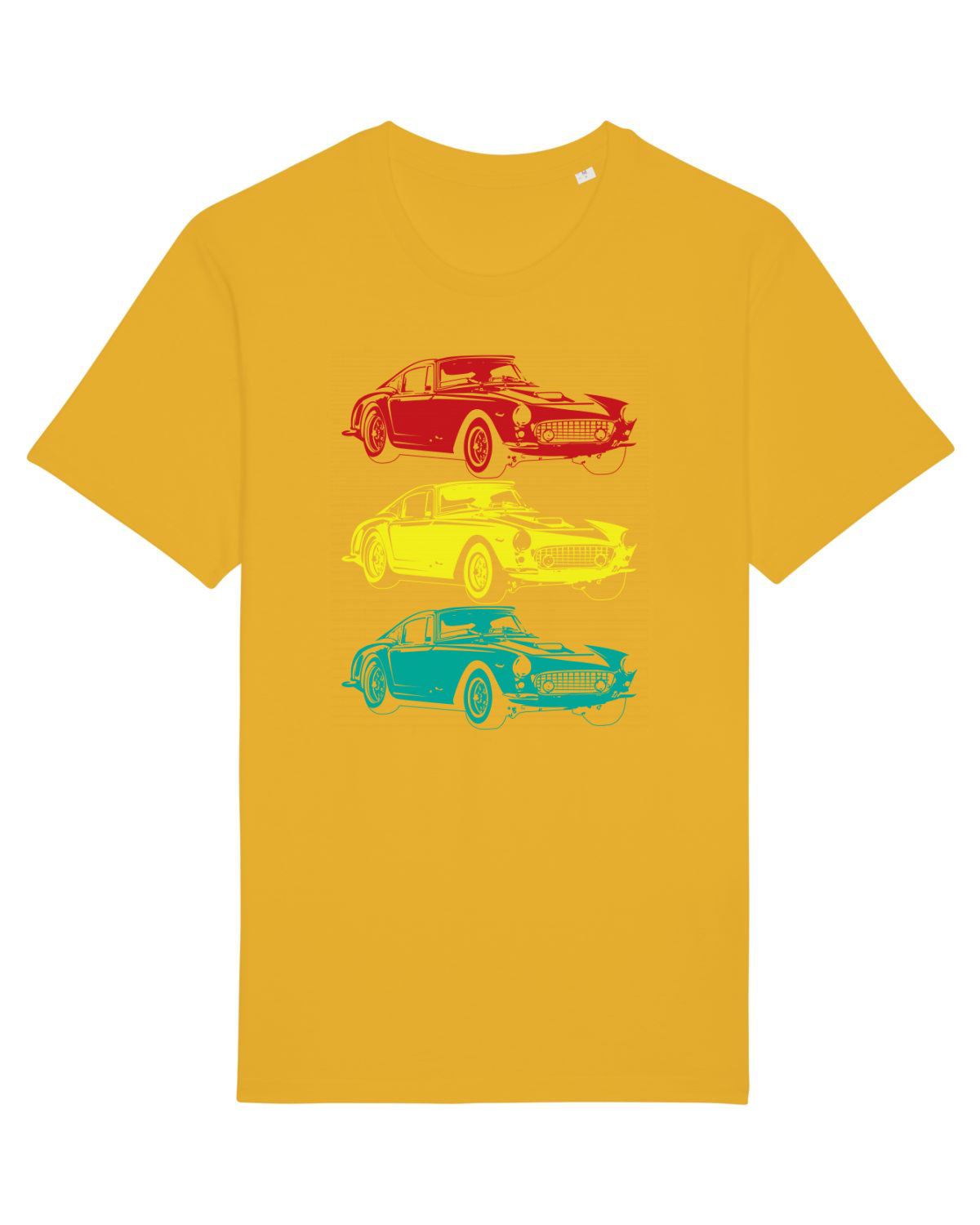 Tricou mânecă scurtă Unisex Rocker Spectra Yellow