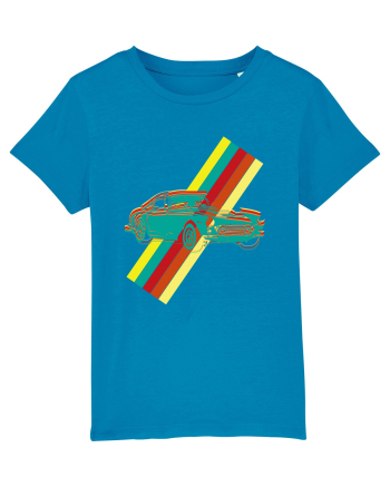 Retro Muscle Car Azur