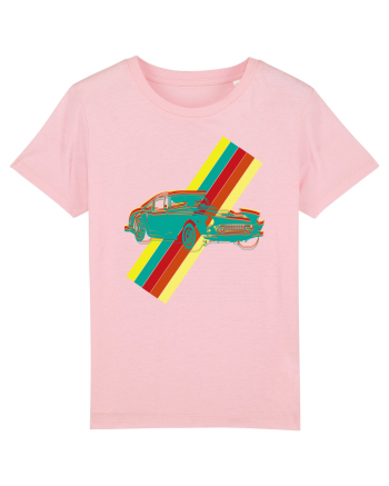 Retro Muscle Car Cotton Pink