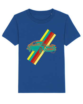 Retro Muscle Car Majorelle Blue
