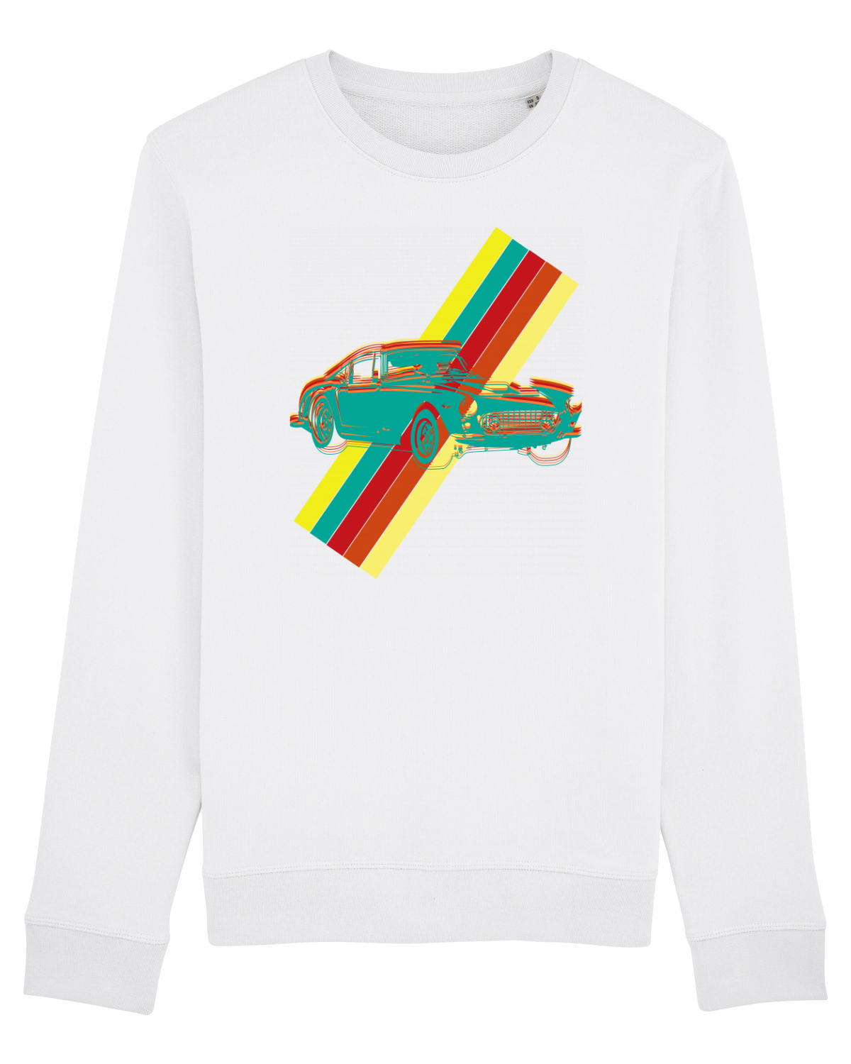 Bluză mânecă lungă Unisex Rise White