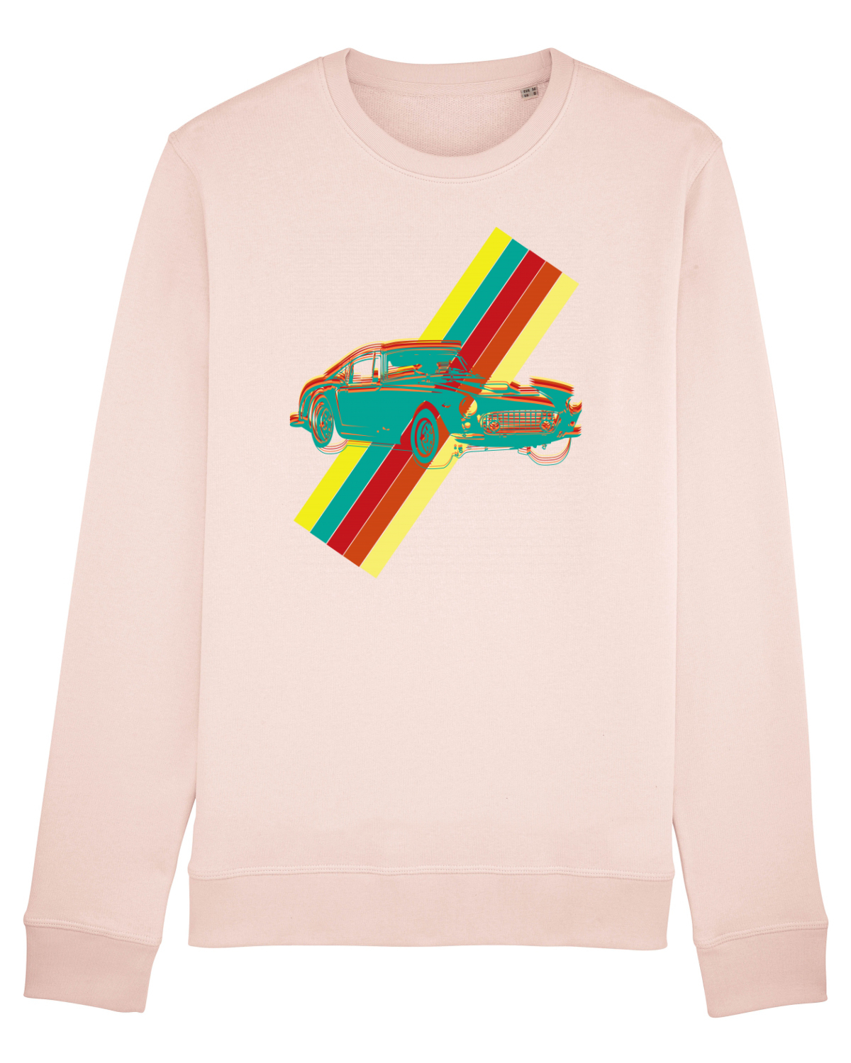 Bluză mânecă lungă Unisex Rise Candy Pink