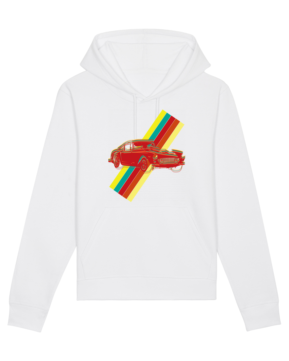 Hanorac Unisex Drummer White