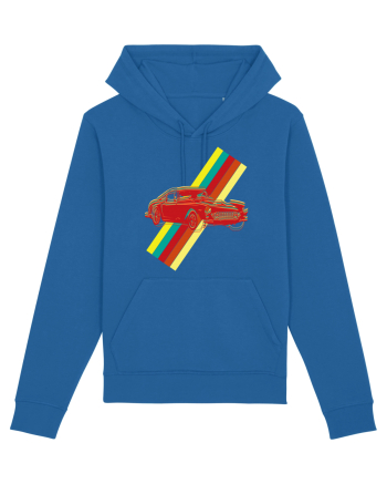 Retro Muscle Car Royal Blue