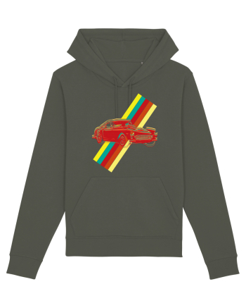 Retro Muscle Car Khaki