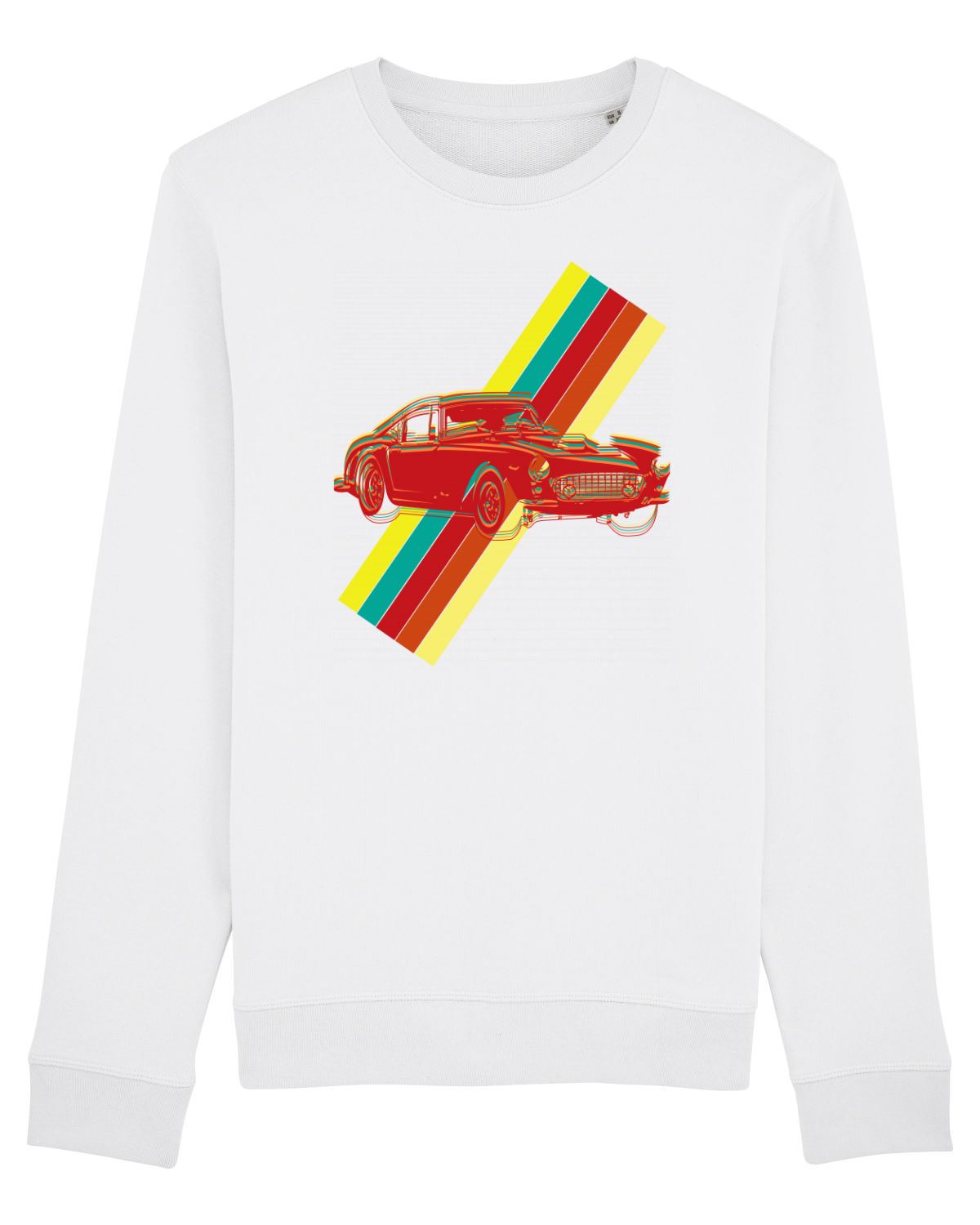 Bluză mânecă lungă Unisex Rise White