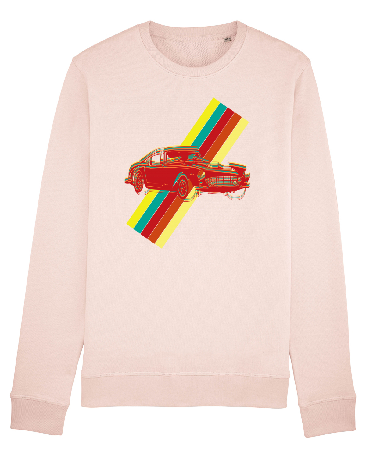 Bluză mânecă lungă Unisex Rise Candy Pink