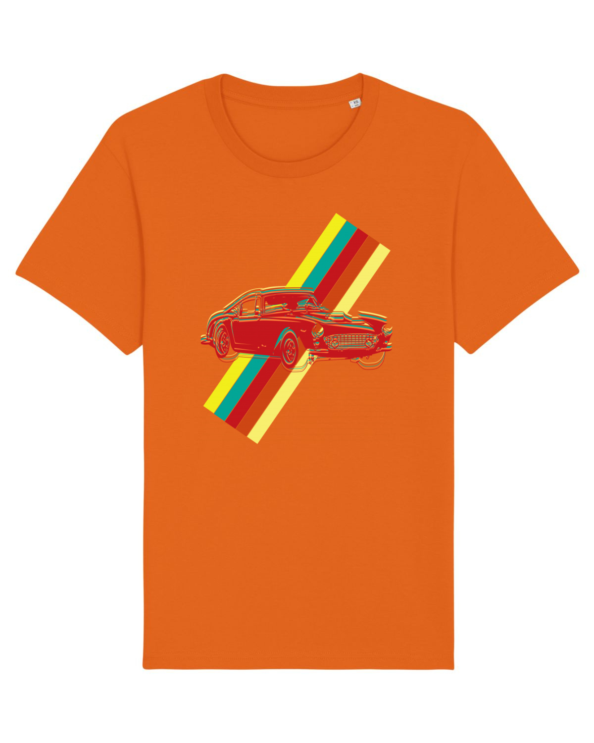Tricou mânecă scurtă Unisex Rocker Bright Orange