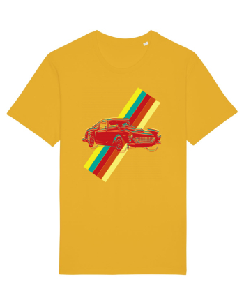 Retro Muscle Car Spectra Yellow