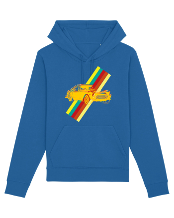 Retro Muscle Car Royal Blue
