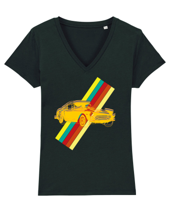 Retro Muscle Car Black