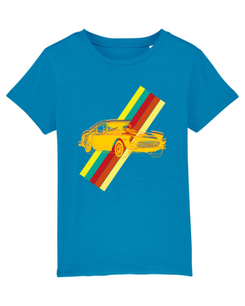 Retro Muscle Car Azur