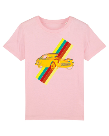 Retro Muscle Car Cotton Pink