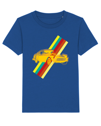 Retro Muscle Car Majorelle Blue